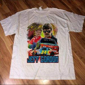 Jeff Gordon 90s Nascar Tee Shirt